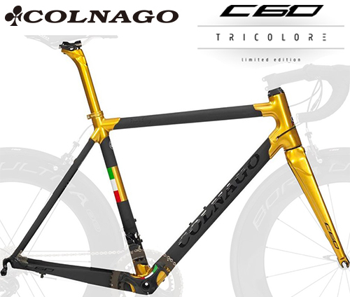 COLNAGO(コルナゴ)C60 カーボンフレームセット(PLGL / ブラック / ゴールド)