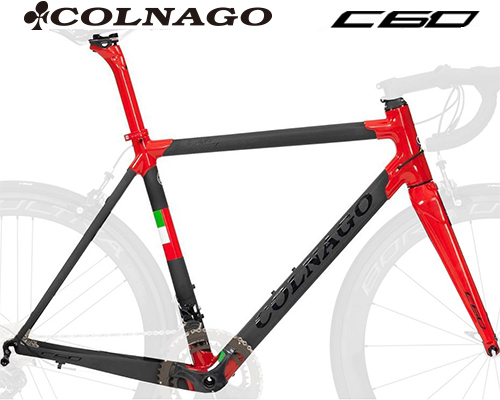 COLNAGO(コルナゴ)C60 カーボンフレームセット(PLRD / ブラック / レッド)