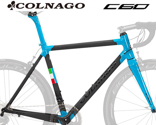 COLNAGO(コルナゴ)C60 カーボンフレームセット(PLLB / ブラック / ブルー)