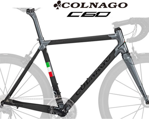 COLNAGO(コルナゴ)C60 カーボンフレームセット(PLAN / ブラック / グレー)