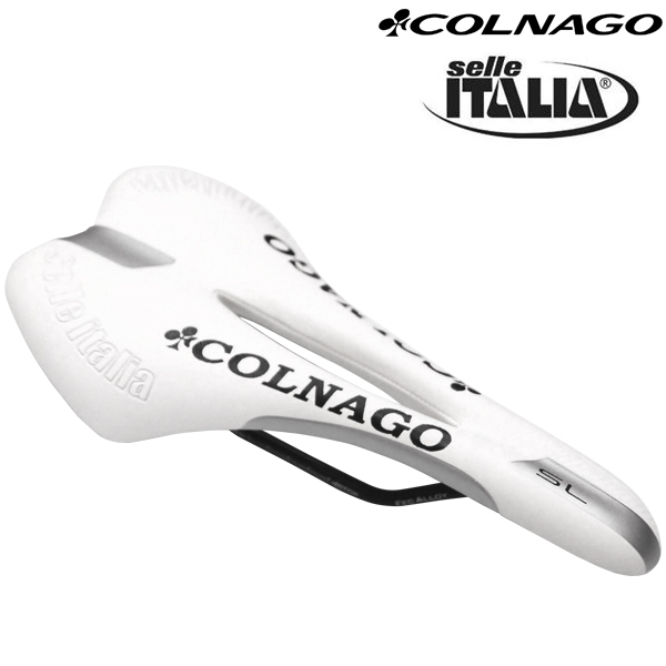 selle ITALIA(セライタリア)×COLNAGO(コルナゴ)SL FLOW サドル(ホワイト)