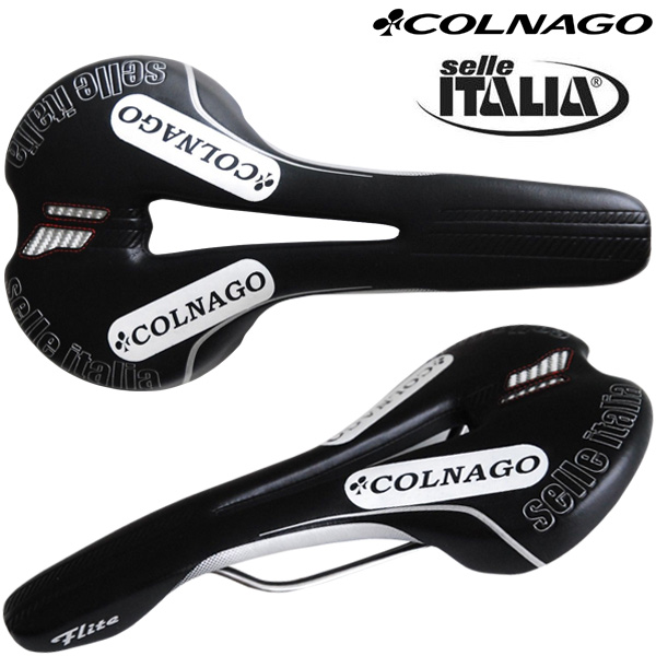 selle ITALIA(セライタリア)×COLNAGO(コルナゴ)FLITE FLOW サドル(ブラックB)