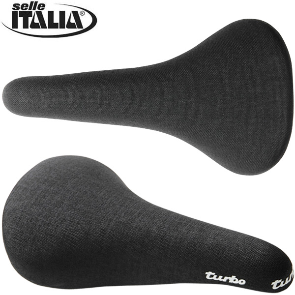 selle ITALIA(セライタリア)TURBO(ターボ)1980 WOVENサドル(ブラック 