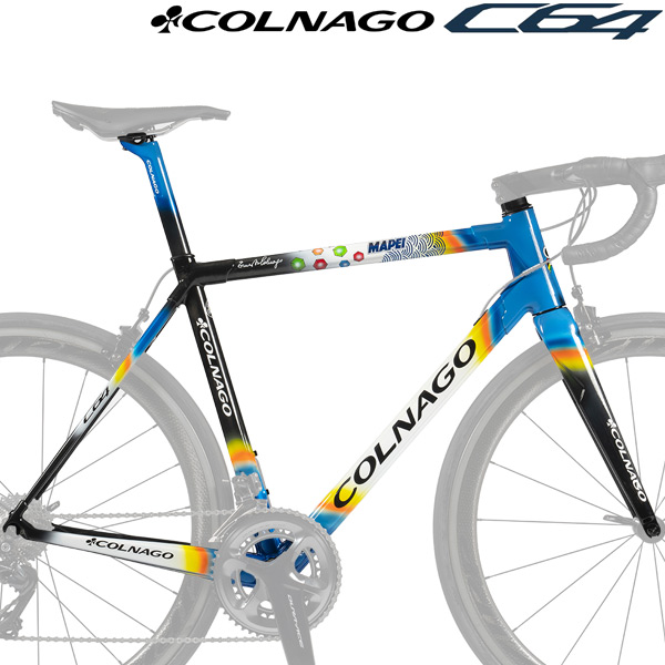 COLNAGO(コルナゴ)C64カーボンフレームセット(RIMブレーキ/MPWH/MAPEIチームカラー)