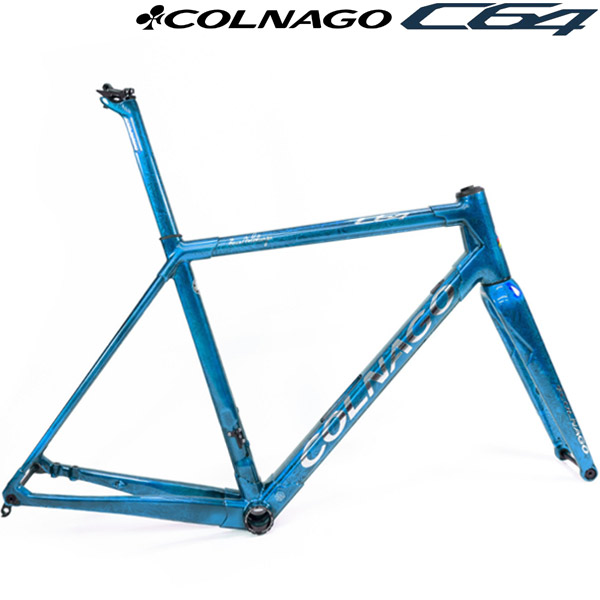 COLNAGO(コルナゴ)C64カーボンフレームセット(DISC/スローピング/Gloss Frozen Blue(グロスフローズンブルー))