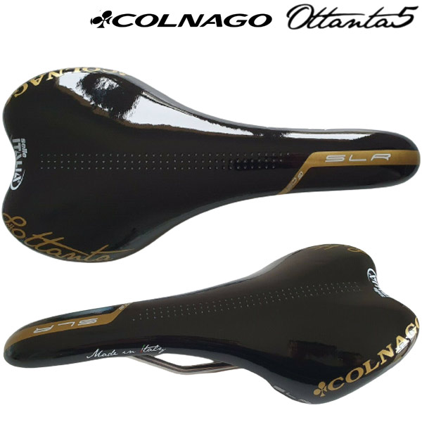 COLNAGO(コルナゴ)Ottanta 80th Anniversary(オタンタ80周年記念)サドル(selle ITALIA SLR/ブラック)