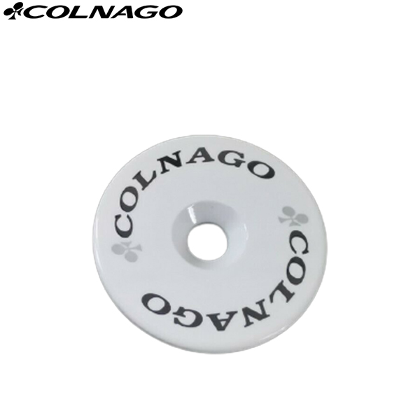 COLNAGO(コルナゴ)アヘッドステム用トップキャップ(1-1/8″/ホワイト)