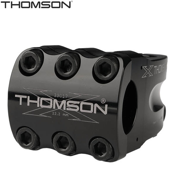 THOMSON(トムソン)BMX ステム(1-1/8”/ブラック/φ22.2)