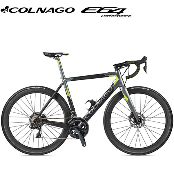 COLNAGO(コロナゴ)E64 E-BIKE(COMPLETE BIKE(完成車))(ULTEGRA/アンスラサイト/グリーン)