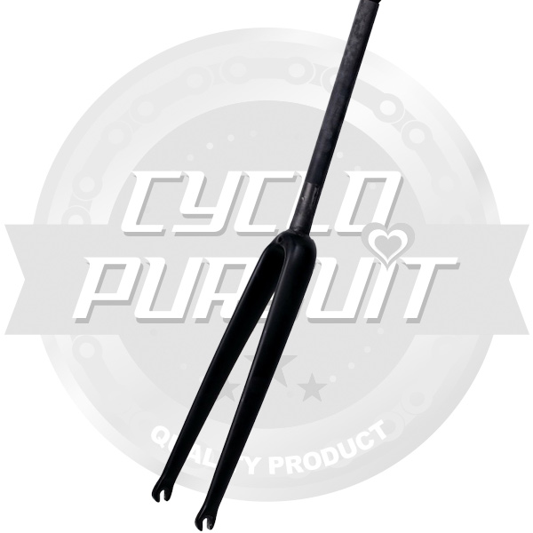 CYCLOPURSUIT(シクロパーシュート)オリジナルStraight Carbon Front Fork(ストレートカーボンフロントフォーク)(1インチ)