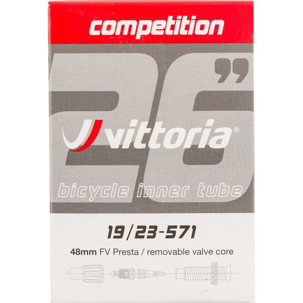 vittoria(ヴィットリア)Competition Butyl tubes(コンペティション ブチルチューブ)(650×19/23c(19/23-571)/FV(Presta)/48mm/RVC)